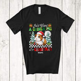 MacnyStore - Personalized Custom Name Want A Guinea Pig For Christmas; Amazing X-mas Tree Santa Animal T-Shirt