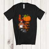 MacnyStore - Personalized Custom Name LOVE; Amazing Thanksgiving Pumpkin Turkey Nurse Proud; Family T-Shirt