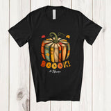 MacnyStore - Personalized Custom Name Boook; Lovely Thanksgiving Books Pumpkin Shape; Librarians Teachers T-Shirt