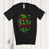 MacnyStore - Personalized Custom Name Go Elf Yourself; Sarcastic Christmas Elf Snowing Adult; Family T-Shirt