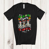 MacnyStore - Personalized Custom Name I Need More Cows; Lovely Christmas Three Cow Farmer T-Shirt