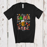 MacnyStore - Personalized Custom Name Santa Just Bring Beer; Awesome Christmas Tree Drinking Drunker T-Shirt