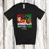 MacnyStore - Personalized Custom Name Oops I Got Another Tree; Humorous Christmas Santa Corgi; Family T-Shirt