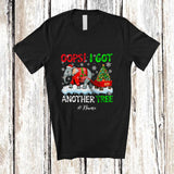 MacnyStore - Personalized Custom Name Oops I Got Another Tree; Humorous Christmas Santa Elephant; Family T-Shirt