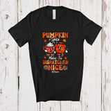 MacnyStore - Personalized Custom Name Pumpkin Spice Makes Dispatcher Nice; Lovely Thanksgiving Family T-Shirt