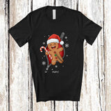 MacnyStore - Personalized Custom Name Gingerbread Going Out Zipper; Lovely Christmas Baking Family T-Shirt