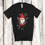 MacnyStore - Personalized Custom Name Gnome Going Out Zipper; Lovely Christmas Pajamas Family Group T-Shirt