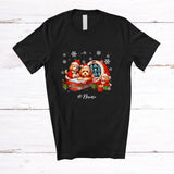 MacnyStore - Personalized Custom Name Radiology Santa Cockapoo Owner; Lovely Christmas X-Ray; Family T-Shirt