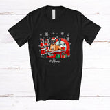 MacnyStore - Personalized Custom Name Radiology Santa Great Dane Owner; Lovely Christmas X-Ray; Family T-Shirt