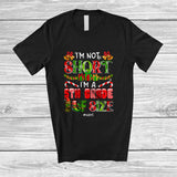 MacnyStore - Personalized Custom Name Not Short I'm A 5th Grade Elf Size; Proud Christmas Students Teacher T-Shirt