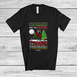 MacnyStore - Personalized Custom Name This Season To Be A Pregnant; Joyful Christmas Sweater Plaid Reindeer T-Shirt