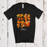 MacnyStore - Personalized Custom Name Basketball Thanksgiving Coquette; Lovely Bow Tie Flowers; Sport Player T-Shirt