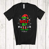 MacnyStore - Personalized Custom Name Golf Elf; Fantastic Christmas Golf Player Sport; Friends Family T-Shirt