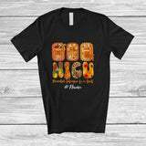 MacnyStore - Personalized Custom Name NICU Nurse; Lovely Thanksgiving Fall Coffee Bow Tie; Women Family T-Shirt