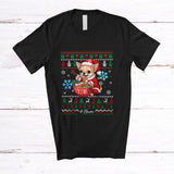 MacnyStore - Personalized Custom Name Chihuahua Eating Ramen; Adorable Christmas Sweater Japanese Food T-Shirt