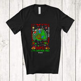 MacnyStore - Personalized Custom Name Oops I Got Another Tree; Fantastic Christmas Tree Santa Peacock Lover T-Shirt