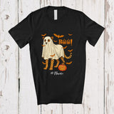 MacnyStore - Personalized Custom Name Cheetah Boo Ghost Cosplay; Horror Halloween Wild Animal Lover T-Shirt