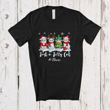 MacnyStore - Personalized Custom Name Just A Jolly Cat; Awesome Christmas Four Cat Owner; Family T-Shirt