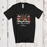 MacnyStore - Personalized Custom Name A Jolly Dachshund; Awesome Christmas Four Dachshund Owner; Family T-Shirt