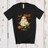 MacnyStore - Personalized Custom Name Frog Boo Ghost Cosplay; Horror Halloween Wild Animal Lover T-Shirt