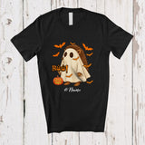 MacnyStore - Personalized Custom Name Hedgehog Boo Ghost Cosplay; Horror Halloween Wild Animal Lover T-Shirt