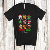 MacnyStore - Personalized Custom Name Dental Squad; Amazing Christmas Tooth Collection Santa; Dentist T-Shirt
