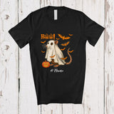 MacnyStore - Personalized Custom Name Rat Boo Ghost Cosplay; Horror Halloween Rodent Animal Lover T-Shirt