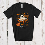 MacnyStore - Personalized Custom Name Tarantula Boo Ghost Cosplay; Horror Halloween Wild Animal Lover T-Shirt