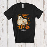 MacnyStore - Personalized Custom Name Tiger Boo Ghost Cosplay; Horror Halloween Wild Animal Lover T-Shirt