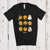MacnyStore - Personalized Custom Name Orange Cosplay Boo Witch; Lovely Halloween Fruit; Vegan T-Shirt