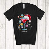 MacnyStore - Personalized Custom Name Santa Cocktail; Awesome Christmas Cocktail Drinking; Drunker T-Shirt