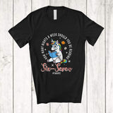 MacnyStore - Personalized Custom Name How Many Night A Week Reading; Lovely 67 Unicorn; Librarian Teacher T-Shirt