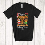 MacnyStore - Personalized Custom Name Gigi's Cookie Baking Crew; Amazing Christmas Baker Family Group T-Shirt