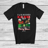 MacnyStore - Personalized Custom Name Got Run Over By A Sloth; Amazing Christmas Santa Sleigh Groovy T-Shirt