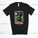 MacnyStore - Personalized Donkey Witch Tarot Card; Awesome Halloween Custom Name Animal Lover Farmer T-Shirt