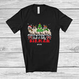 MacnyStore - Personalized Custom Name Just A Jolly Birman; Adorable Christmas Tree Santa Elf Animal T-Shirt
