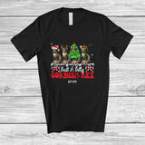 MacnyStore - Personalized Custom Name Just A Jolly Cornish Rex; Adorable Christmas Tree Santa Elf Animal T-Shirt
