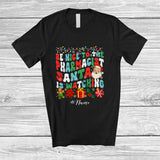 MacnyStore - Personalized Custom Name Nice To Pharmacist Santa Watching; Lovely Christmas Groovy Jobs T-Shirt