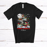 MacnyStore - Personalized Custom Name Merry Fishmas; Lovely Christmas Fish On X-mas Tree; Fishing Fisher T-Shirt