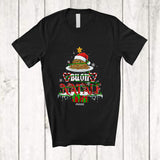 MacnyStore - Personalized Custom Name Buon Natale; Amazing Christmas Tree Santa Spaghetti Italian Food T-Shirt