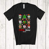 MacnyStore - Personalized Dental Squad; Adorable Christmas Tooth Collection; Custom Name Dental Dentist T-Shirt
