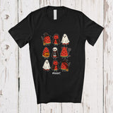 MacnyStore - Personalized Custom Name Watermelon Cosplay Boo Witch; Lovely Halloween Fruit; Vegan T-Shirt