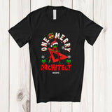 MacnyStore - Personalized Custom Name One Merry Architect; Fantastic Christmas Santa Jobs Careers T-Shirt