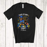 MacnyStore - Personalized Custom Name This Is My Pajamakah Shirt; Lovely Hanukkah Pajama Dachshund Owner T-Shirt