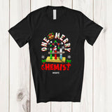 MacnyStore - Personalized Custom Name One Merry Chemist; Fantastic Christmas Santa Jobs Careers T-Shirt