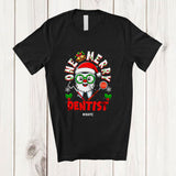 MacnyStore - Personalized Custom Name One Merry Dentist; Fantastic Christmas Santa Jobs Careers T-Shirt