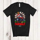 MacnyStore - Personalized Custom Name One Merry Farmer; Fantastic Christmas Santa Jobs Careers T-Shirt