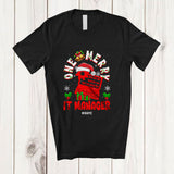MacnyStore - Personalized Custom Name One Merry IT Manager; Fantastic Christmas Santa Jobs Careers T-Shirt