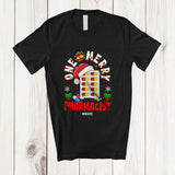 MacnyStore - Personalized Custom Name One Merry Pharmacist; Fantastic Christmas Santa Jobs Careers T-Shirt