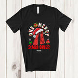 MacnyStore - Personalized Custom Name One Merry Scuba Diver; Fantastic Christmas Santa Jobs Careers T-Shirt